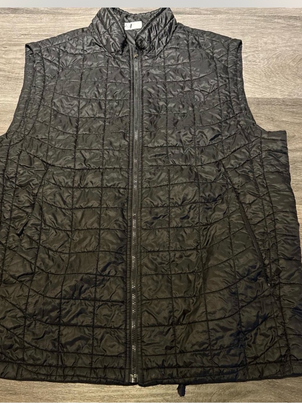 The North Face Black Quilted Thermoball Vest